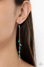 Load image into Gallery viewer, Extended Eloquence Green Earring
