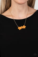 Petunia Picnic Orange Necklace