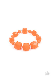 Trendsetting Tourist Orange Bracelet