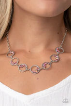 Load image into Gallery viewer, Blissfully Bubbly Pink Necklace
