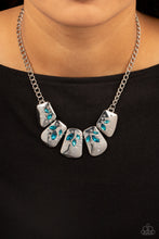 Load image into Gallery viewer, Jubilee Jingle Blue Necklace
