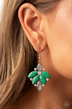 Load image into Gallery viewer, Fantasy Flair Green Earring

