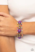 Confidently Crafty Purple Bracelet