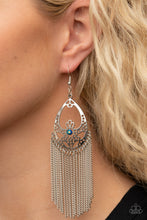 Load image into Gallery viewer, Castle Cottage Blue Earring
