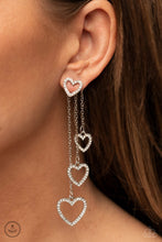 Load image into Gallery viewer, Falling In Love White Post Earring
