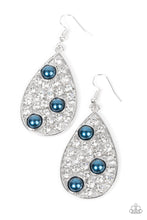 Load image into Gallery viewer, Bauble Burst Blue Earring
