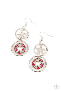 Liberty and SPARKLE for All Red Earring
