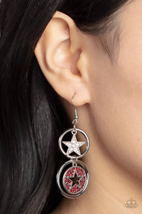 Liberty and SPARKLE for All Red Earring
