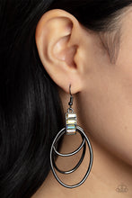Load image into Gallery viewer, Intergalactic Glamour Black Earring
