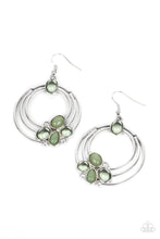Load image into Gallery viewer, Dreamy Dewdrops Green Earring
