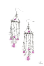 Load image into Gallery viewer, Marina Breeze Purple Earring
