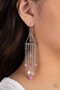 Marina Breeze Purple Earring
