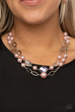 Load image into Gallery viewer, Fluent In Affluence Pink Necklace
