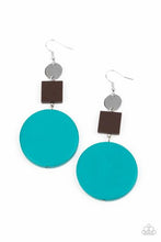 Load image into Gallery viewer, Modern Materials Blue Earring

