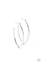 Load image into Gallery viewer, Point-Blank Beautiful Silver Hoop Earring
