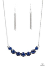 Load image into Gallery viewer, Serenely Scalloped Blue Necklace
