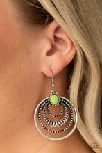 Load image into Gallery viewer, Southern Sol Green Earring
