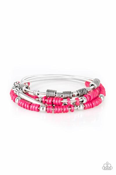 Tribal Spunk Pink Bracelet