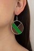Don't Be Modest Green Earring